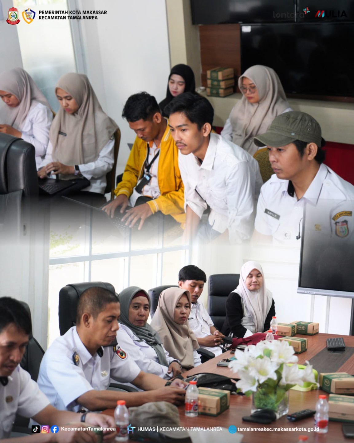 Pratinjau: Camat Tamalanrea Pastikan Data Bansos Akurat