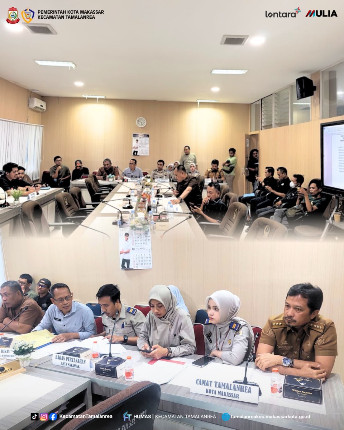Pratinjau: Camat Tamalanrea Hadiri Rapat Dengar Pendapat