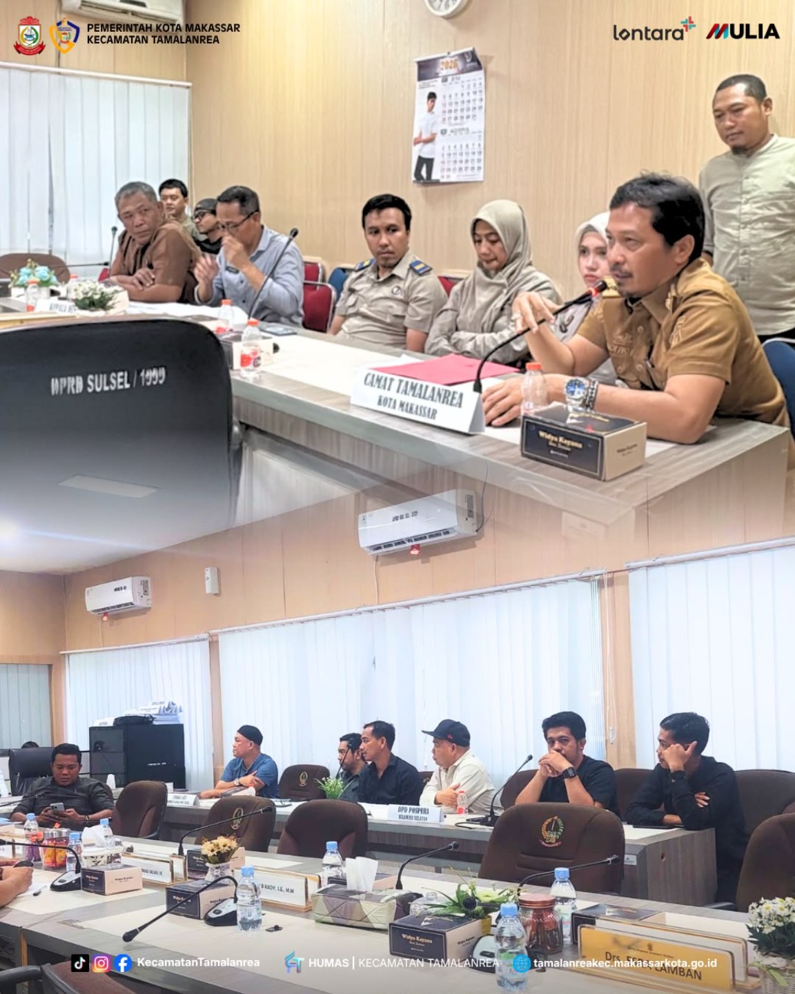 Pratinjau: Camat Tamalanrea Hadiri Rapat Dengar Pendapat