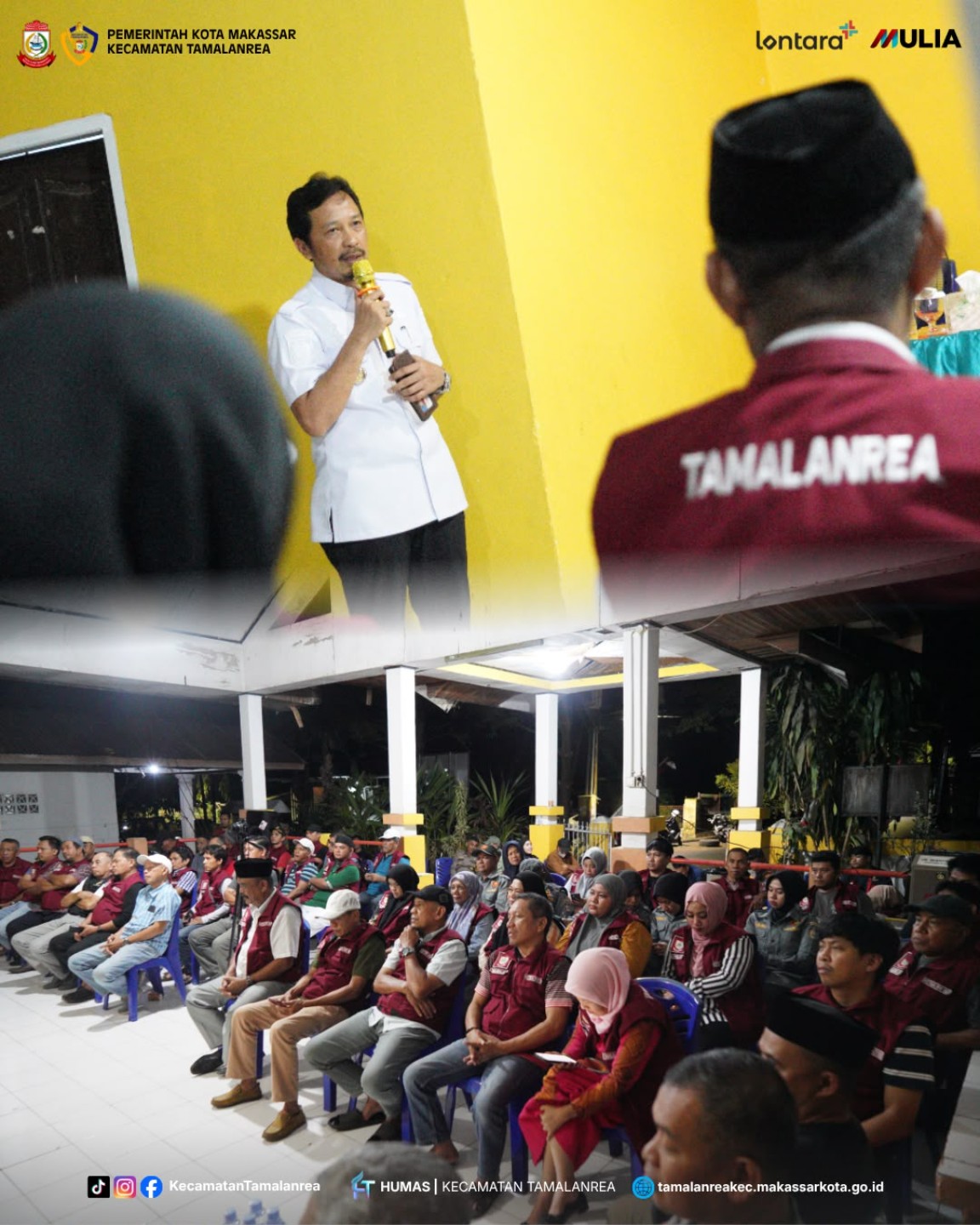 Pratinjau: Pemerintah Kecamatan Tamalanrea Hadiri Ngopi KAMTIBMAS, Kel. Tamalanrea Jaya