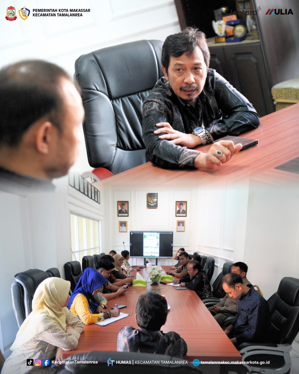 Pratinjau: Camat Tamalanrea Gelar Rapat Koordinasi bersama DLH
