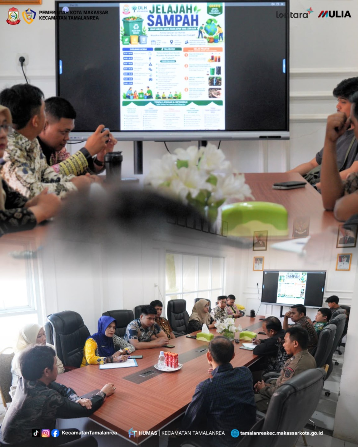 Pratinjau: Camat Tamalanrea Gelar Rapat Koordinasi bersama DLH